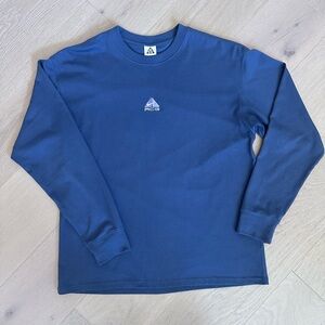 Nike ACG Lungs Men's Long-Sleeve T-Shirt Purple Size Medium